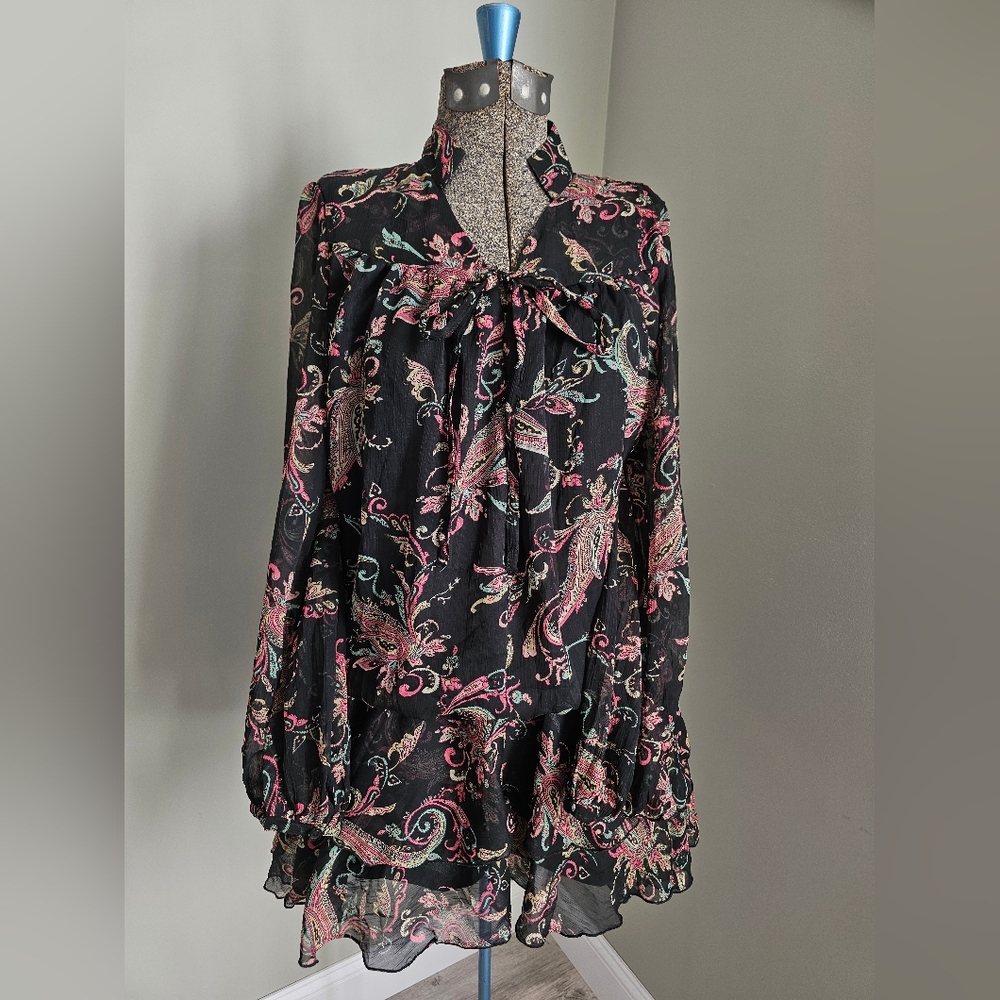 Paisley Patterned Dress